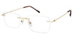 TLG Eyeglasses NU072 GOLD/C03