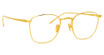 Linda Farrow Eyeglasses LFLC479 SIMON YELLOW GOLD/006