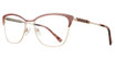 Serafina Eyewear Belle Burgundy