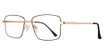 Lite Designs Eyeglasses Austin Black/Gold