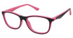 AÉROPOSTALE Eyeglasses Scarcity Black/Pink/BLACK/PINK