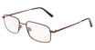 Flexon Eyeglasses FLEXON H6074 SATIN COFFEE/210