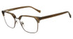 Lucky Brand Eyeglasses VLBD133 Olive Crystal 0OLI