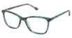 Superflex Eyeglasses SF-674 TURQUOISE MARBLE/S404