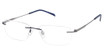 Titanium Eyeglasses CH 9500E Blue/BL