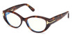 Tom Ford Eyeglasses FT6031-B blonde havana/053