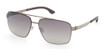 ic! berlin Eyeglasses IC0065 matte light bronze / gradient smoke/35B