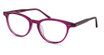 Modo Eyeglasses 8021A BERRY (GLOBAL FIT) w. BUILT UP BRIDGE