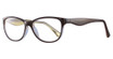 Enhance Eyeglasses 3973 Brown/Gold Crystal