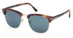 Tom Ford Eyeglasses FT0248 blonde havana / blue/53V