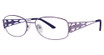 Modern Times Eyeglasses Heartbeat plum
