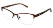 Ann Taylor Eyeglasses AT602 Mt Brn / Tort/C02
