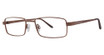 Modern Metals Eyeglasses Slam Dunk matte brown