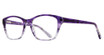 Global Optique Eyeglasses PB858 Demi Purple