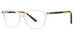 Genevieve Paris Design Eyeglasses Arianna crystal/tortoise