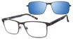 REVOLUTION Eyeglasses SHELTON BLACK/BLK