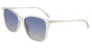 Calvin Klein Collection Eyeglasses CK20708S CRYSTAL PALE YELLOW/740