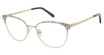 BETSEY JOHNSON Eyeglasses LIL MISS Gold/GLD