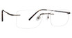Totally Rimless Infinity 02(359) Dark Gunmetal/DGN