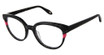 FYSH FYSH 3725 BLACK LACE FUCHSIA/S400