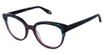 FYSH Eyeglasses FYSH 3725 GRAPE PEARL TEAL/S407