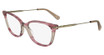 Longchamp Eyeglasses LO2735 STRIPED ROSE/616