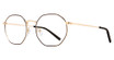 Visi Eyeglasses VS102 BROWN/GOLD/BRN