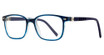Affordable Designs Eyeglasses Gussy Navy
