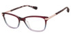 Ted Baker Eyeglasses TLW016 burgundy/BUR