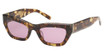Abercrombie & Fitch Eyeglasses AF00027 coloured havana / violet/55Y