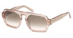 Abercrombie & Fitch Eyeglasses AF00028 shiny beige / gradient smoke/57B