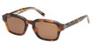Abercrombie & Fitch Eyeglasses AF00036 dark havana / brown/52E