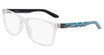Dragon Eyeglasses DR2032 N CLEAR CRYSTAL / BLUE RESIN/971