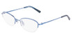 Flexon Eyeglasses FLEXON W3041 N SHINY SLATE BLUE/455