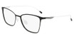 Pure Eyeglasses P-5018 N SATIN BLACK/ WHITE/002