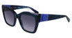 Longchamp Eyeglasses LO762S N STRIPED BLUE/407