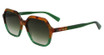Longchamp Eyeglasses LO760S N BROWN GREEN HAVANA/GREEN/263