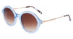 DKNY Eyeglasses DK714S N CRYSTAL ICE BLUE/418