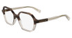 Longchamp Eyeglasses LO2740 N STRIPED PEACH/SAND/656