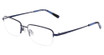 Flexon Eyeglasses FLEXON H6067 N SHINY NAVY/410
