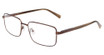 Marchon NYC Eyeglasses M-2029 N MATTE BROWN/201