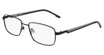 Flexon Eyeglasses FLEXON H6077 N SATIN BLACK/ GREY/002