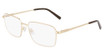 Marchon NYC Eyeglasses M-9009 N SATIN GOLD/714