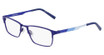 Flexon Eyeglasses FLEXON J4022 N MATTE BLUE/404