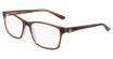 Dragon Eyeglasses DR2040 N BROWN CRYSTAL LAMINATE/206