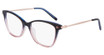 DKNY DK7010 N CRYSTAL NAVY/PEACH GRADIENT/480