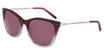 DKNY Eyeglasses DK711S N CRYSTAL PLUM/SMOKE GRADIENT/510