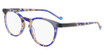 Pure Eyeglasses P-6001 N INDIGO MARBLE/466
