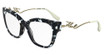 Karl Lagerfeld Eyeglasses KL6191 N MARBLE BLACK/016