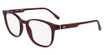 Lacoste Eyeglasses L2975 N TRANSPARENT BURGUNDY/601